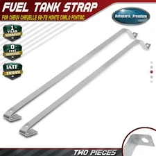 2pcs Fuel Tank Strap for Chevrolet Chevelle El Camino 1968-1972 Buick Pontiac