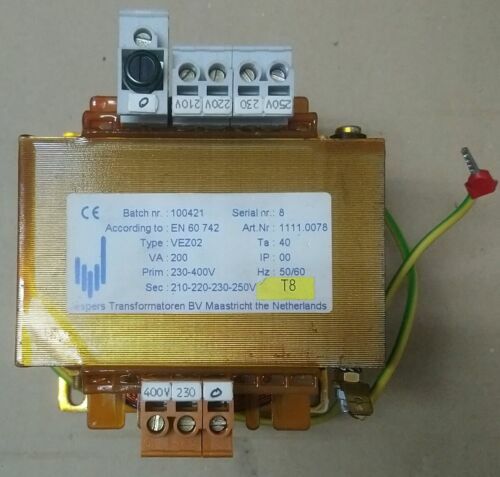 Transformateur GE 2 KVA - Entrée 240x480V, Sortie 120/240V 1 Phase - Occasion Fonctionnel