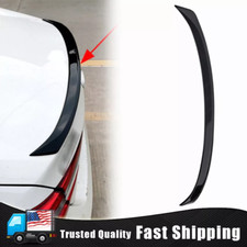 Glossy Black Rear Trunk Lip Spoiler Wing Fit 2018 2019 2020 21-2022 Honda Accord Glossy Black Rear Trunk Lip Spoiler Wing Fit 2018 2019 2020 21-2022 Honda Accord