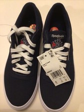Reebok boys club c coast lace up sneakers size 6 youth navy nwt