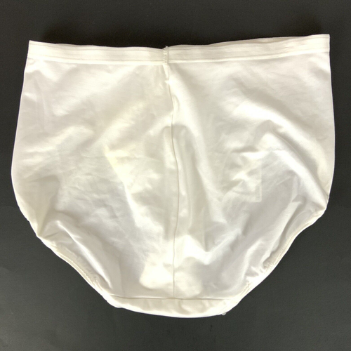Hanes Collection High Cut Tummy Control Panties Womens 2XL White Firm Shaping - Picture 2 of 6