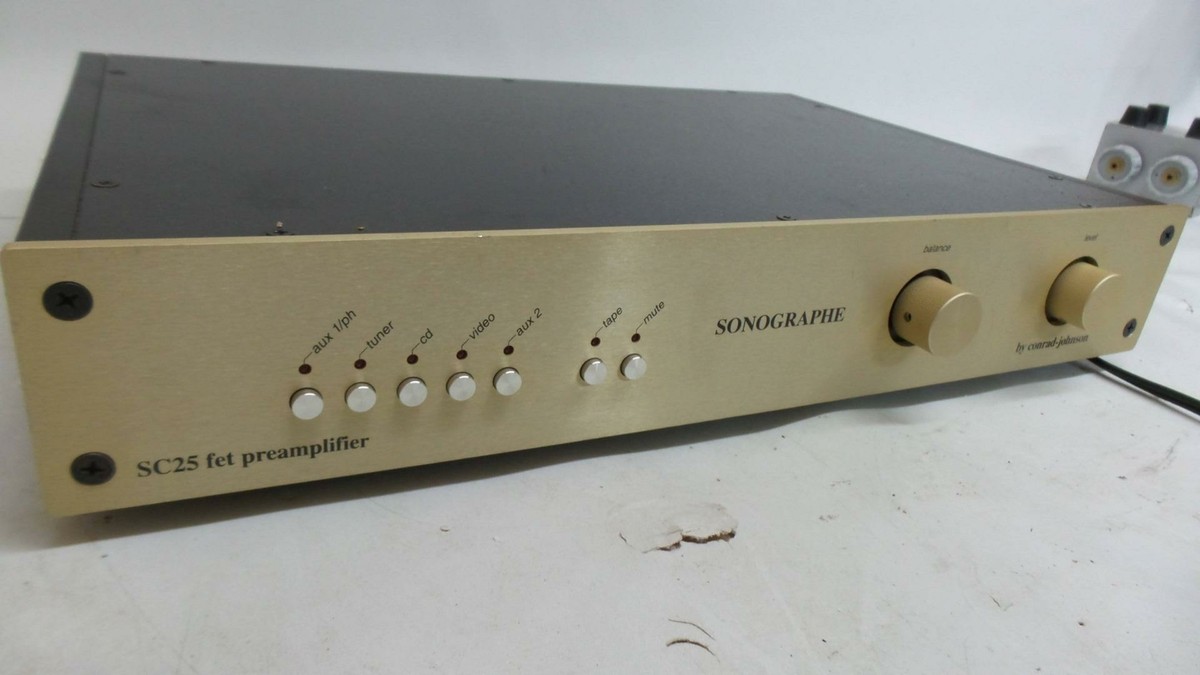 Conrad Johnson sonographe SC25 PREAMP | eBay