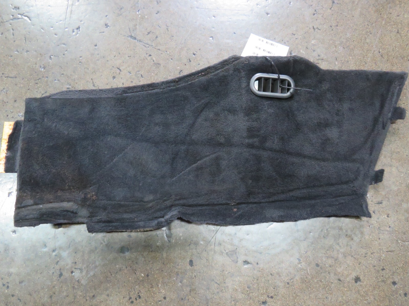 Ferrari 575, RH, Right, Console Side Carpet, Cracked, Used, P/N 66087800