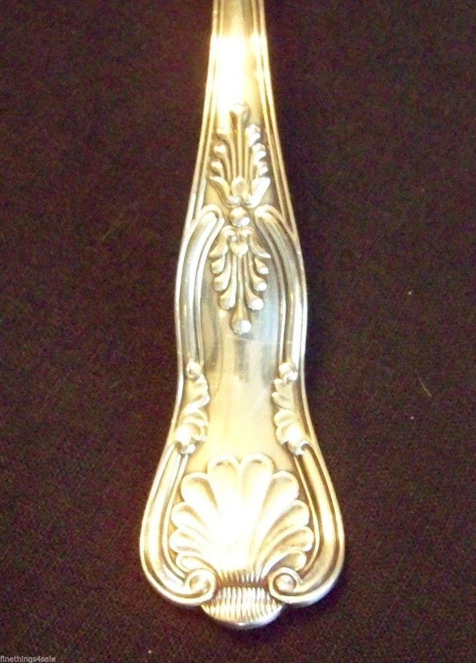 GORHAM INGLÉS PLATA REYES PATRÓN ENORME GRAN PONCHE/CUCHARÓN PARA SERVIR SOPA Foto 2 de 4