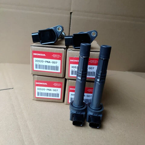 Bobina de encendido GENUINA 4 piezas 30520-PNA-007 UF311 para Acura 2002-2011 2,0 L 2,4 L L4 Foto 3 de 4