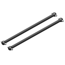 Corally Dogbones Long Rear, Steel 2 Pcs