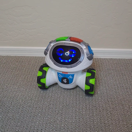 Fisher Price Think & Learn Teach N Tag Movi Robot Interactive Learning Toy Works - Video 1 of 1