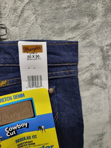Wrangler Jeans 947 STR 50x30 Regular Fit Heavyweight Stretch Denim Cowboy Cut - 第 12/12 張圖片