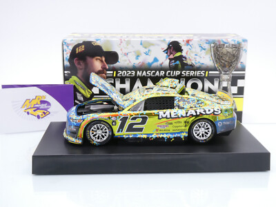 Lionel Racing C122323MENRBRVCL # Ford NASCAR 2023 Ryan Blaney Menards Champ 1:24