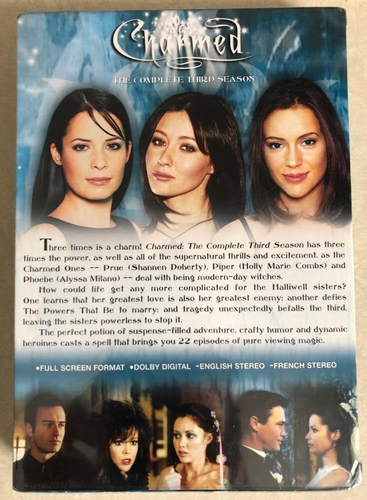 New - Charmed - The Complete Third Season (DVD, 2005, 6-Disc Set) Sealed - Picture 2 of 3
