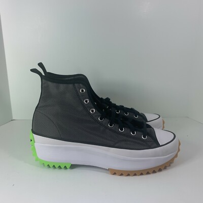 CONVERSE RUN STAR HIKE Men s Size 13 CONCRETE HEAT BLACK / Ghost Green 167852C
