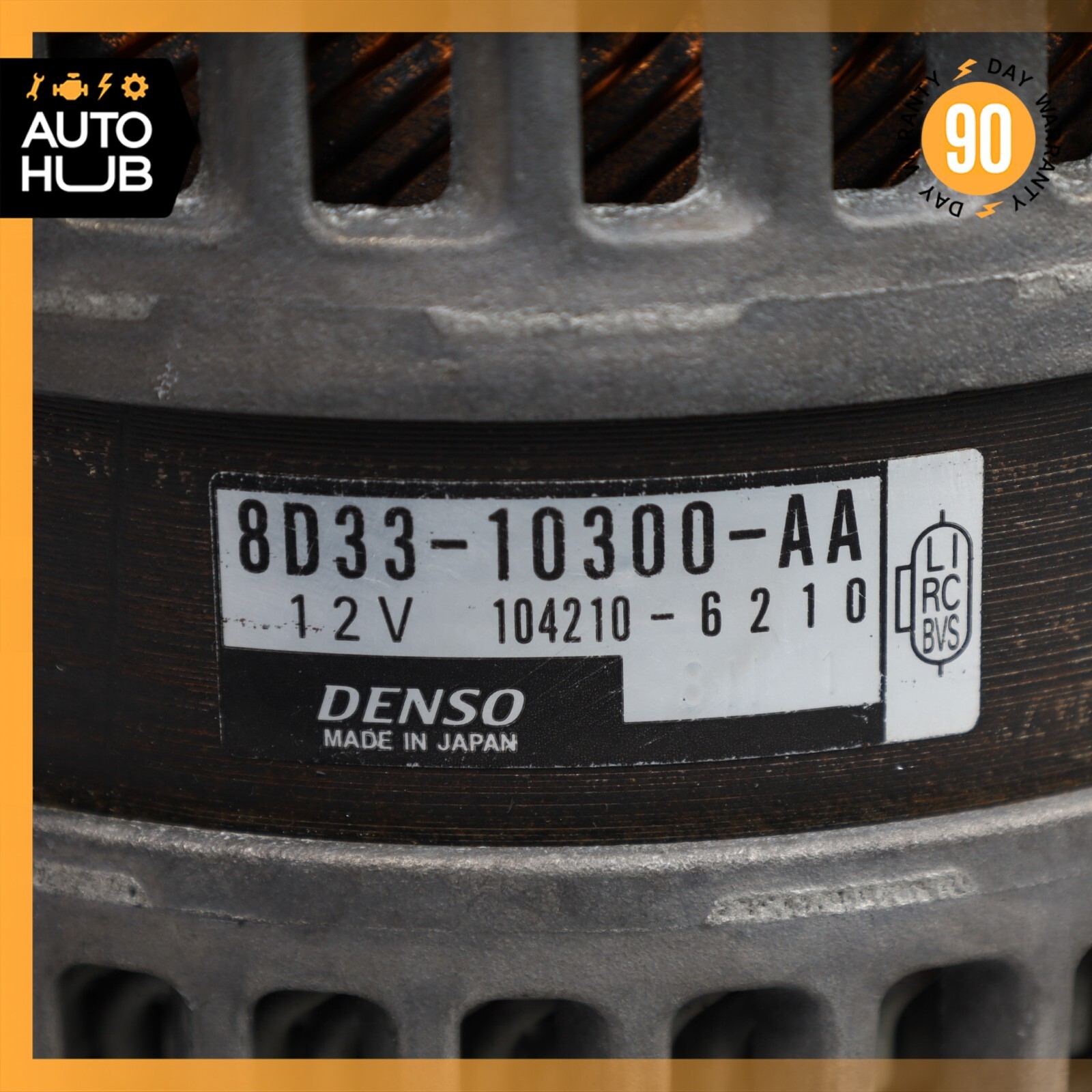 08-19 Aston Marin Rapide DB9 DBS Vanquish Generator Alternator 200 AMP OEM 11k
