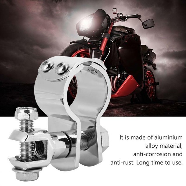 Motorcycle Foot Peg Mount Clamps 11/4" 32mm Highway Engine Crash Bar