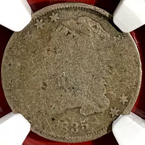 NGC-FAIR LOWBALL! 1835 CAPPED BUST DIME