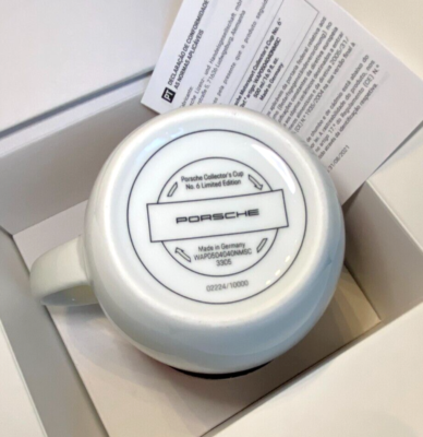 Porsche Motorsport Racing 911 Coffee Mug Collector's Edition