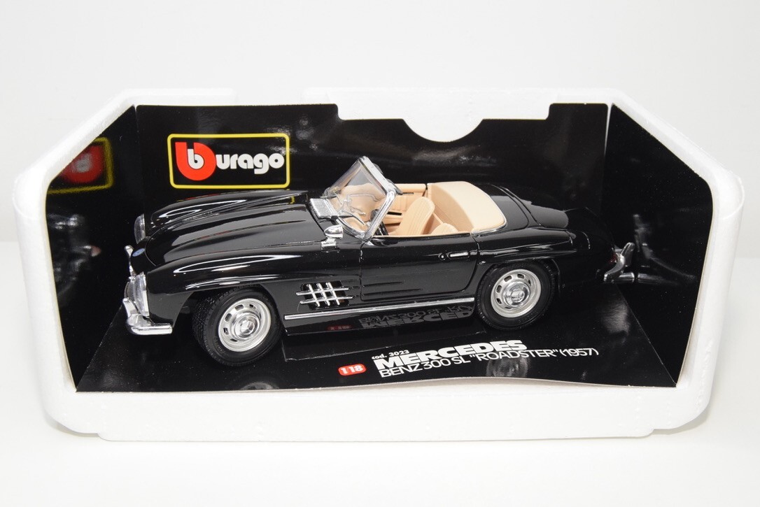 burago メルセデスベンツ　300SL ロードスター B37 BBURAGO BURAGO 1:18 3023 MERCEDES-BENZ 300SL 300 SL