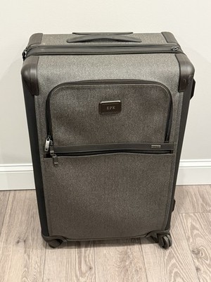 TUMI Alpha 2 Medium Expandable 4-Wheel Checked Luggage - Earl Grey *DISCONTINUED
