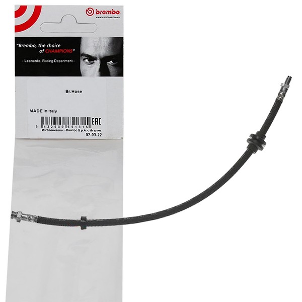 Brembo Bremsschlauch 515Mm Links Rechts Vorderachse Passend FÜR CitroËN Jumper-image