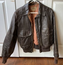 Vintage Horse Hide Leather Jacket, Hercules Outerwear by Sears, 1950s