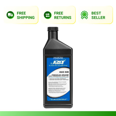 CAT 21 oz Pump Oil Premium Grade High Pressure Washer Lubricant Anti-Corrosion