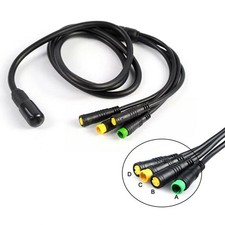 Bafang-Wiring For 1T4 Cable Harness Mid-Drive Motor Kits Higo BBS01/02/HD 1PC