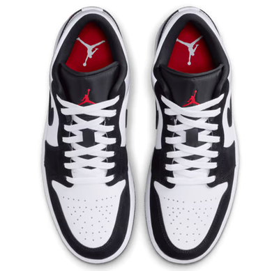 Jordan 1 Low SE White Fire Red Black Matte Silver Grey Men's