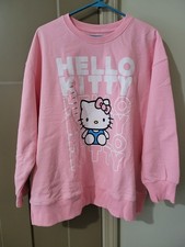 Large Pink Sanrio Hello Kitty Sweatshirt - New