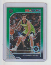 NBA-2019-20 NBA HOOPS PREMIUM STOCK GREEN JUAN HERNANGOMEZ NICE CARD PRIZM