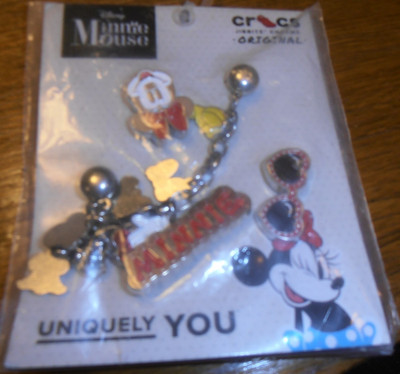 NIP- DISNEY MINNIE MOUSE ''UNIQUELY YOU'' CROCS JIBBITZ CHARMS ORIGINAL