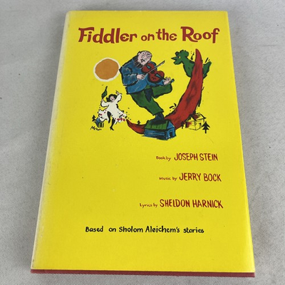 #ad #ad FIDDLER ON THE ROOF HC w DJ 1964 $24.99