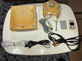 Dreamcast console and 14 games set Tested Working BOX Instruction Japan