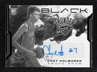2022-23 Panini Black Smoke Show Signatures 16/25 Chet Holmgren Rookie Auto RC