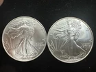Lot Of 2 - 2026 American Silver Eagles - Brilliant Uncirculated & Encapsulated