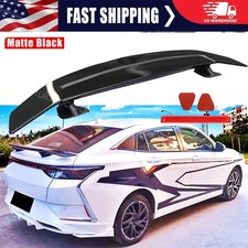 Matte 46 Rear Trunk Spoiler Wing Lip Gt Style Racing For Nissan Versa 2007-24