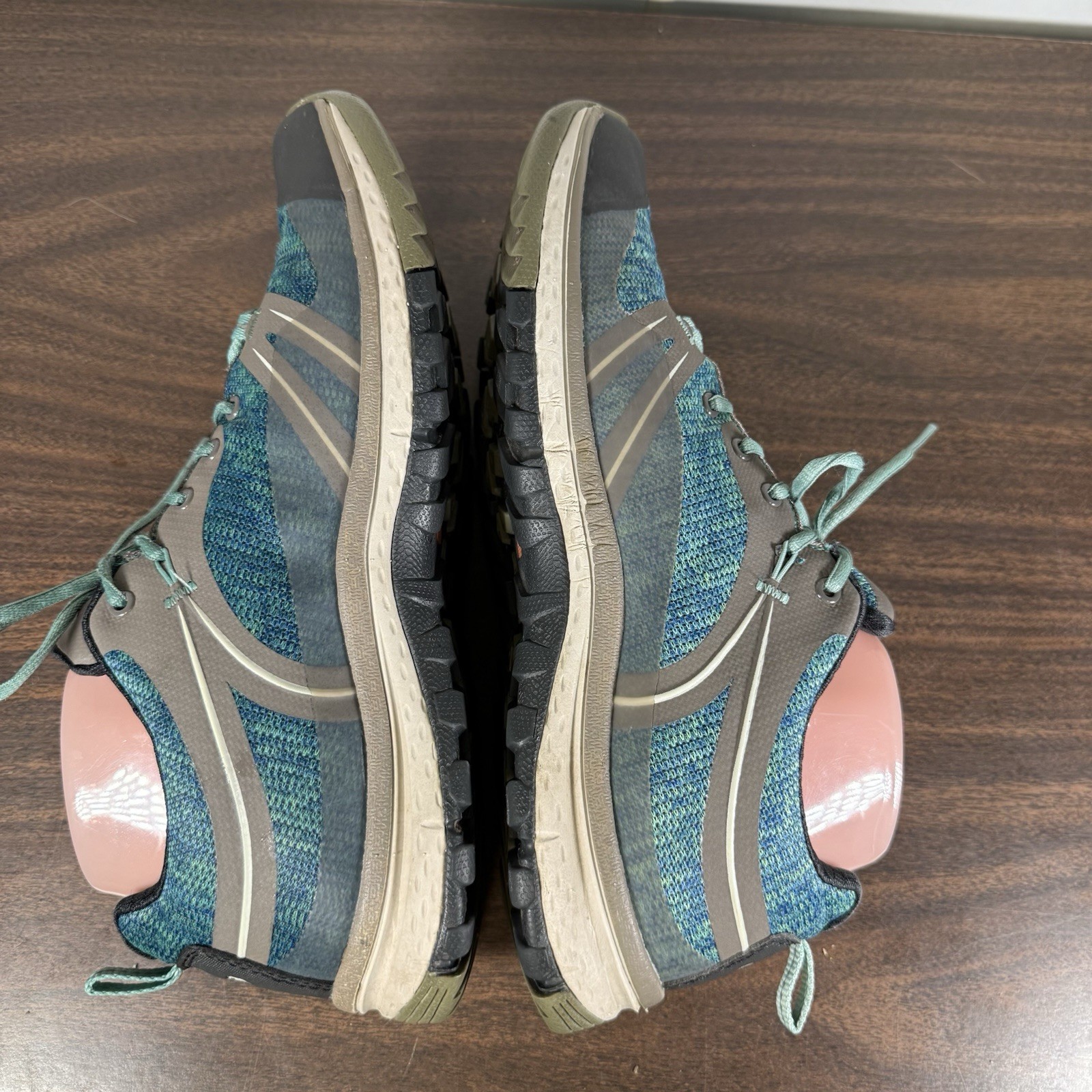 Scarpe da trekking outdoor Keen Terradora II blu verde sneakers donna taglia 9 5