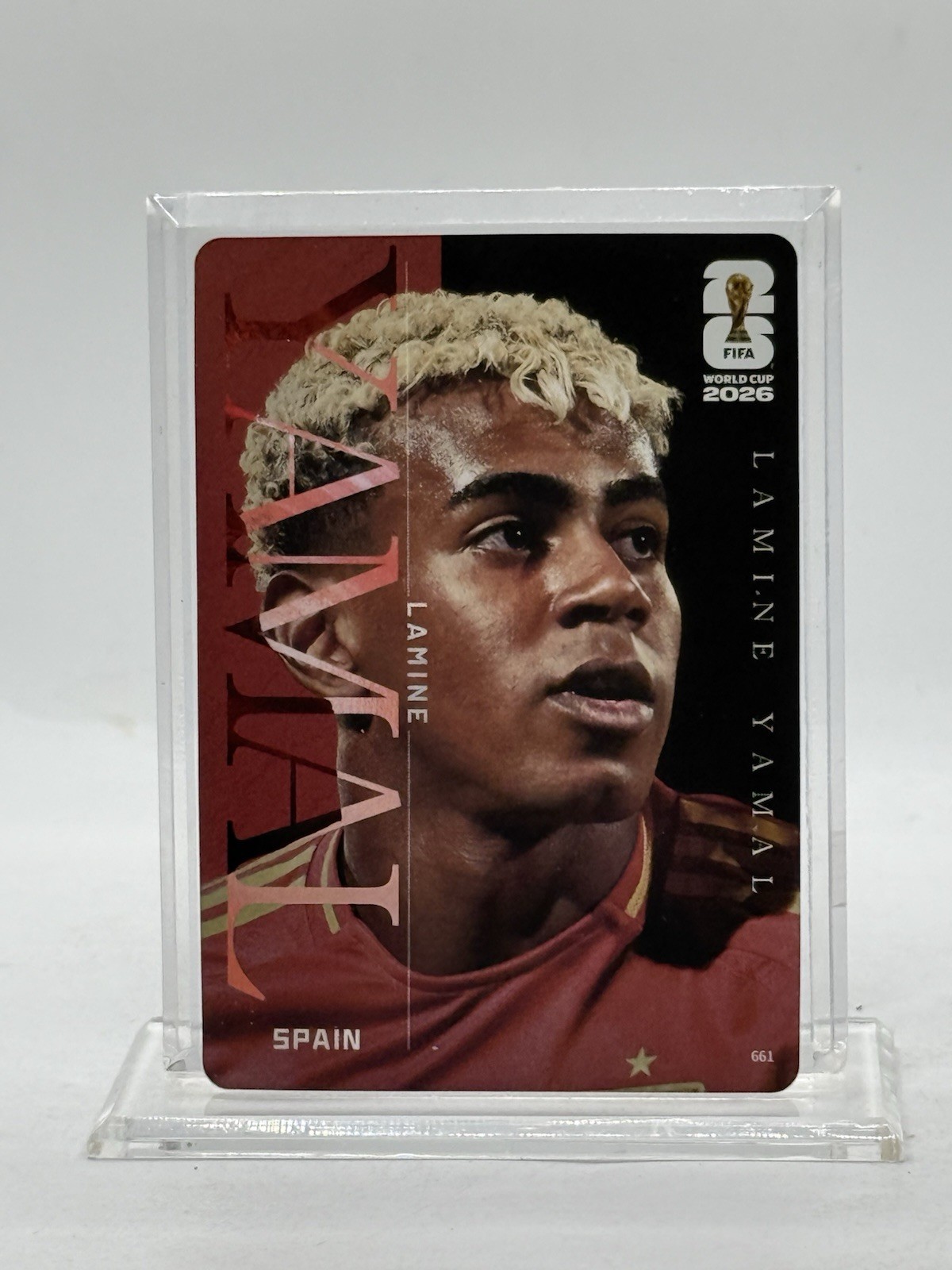 2026 Panini FIFA World Cup #661 LAMINE YAMAL (Spain) SSP