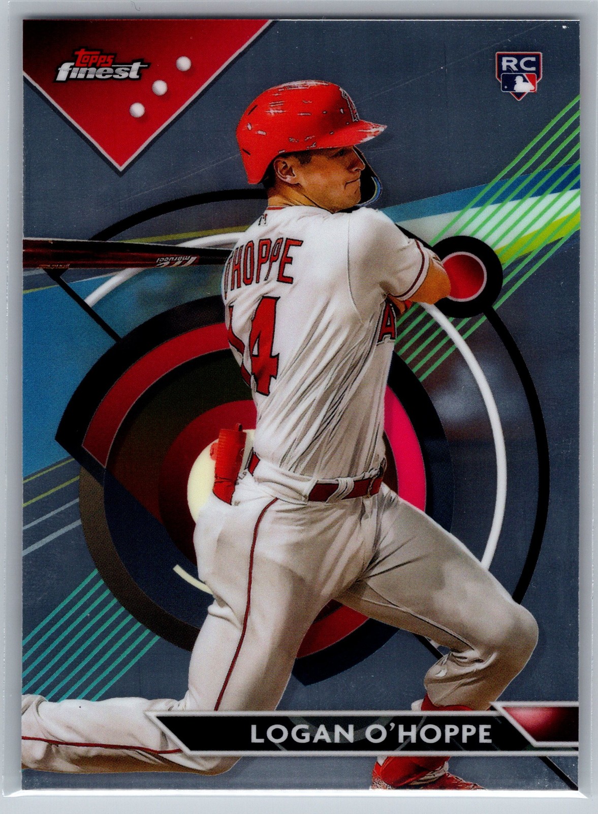 2023 Finest Logan O'Hoppe Rookie #19 Los Angeles Angels