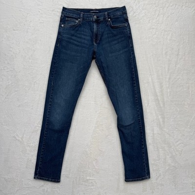 Calvin Klein Jeans Slim Jeans Mens Blue CKJ 021 Dark Wash Stretch Denim