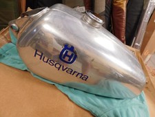 HUSQVARNA OEM Aluminum CR 125 250 400 fuel gas petrol TANK Vintage MX MotoCross