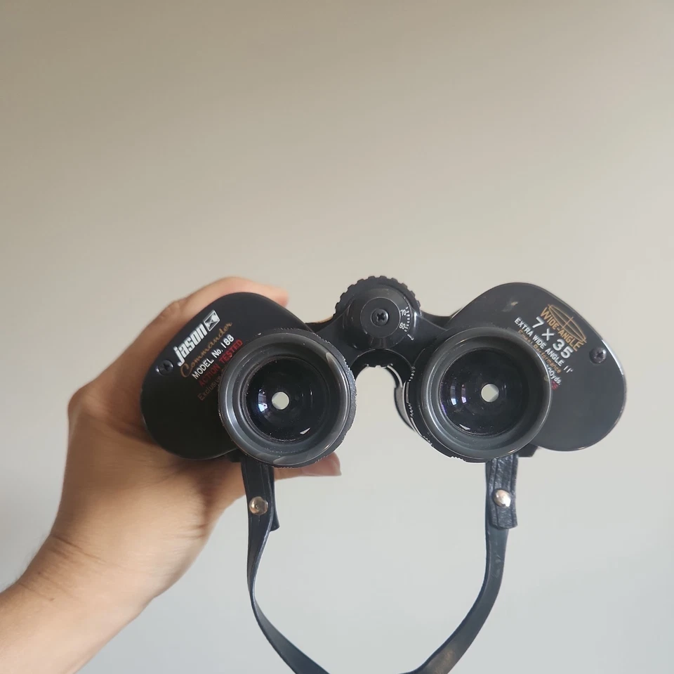 VTG Jason Clipper Binoculars 7 x 35 Model 188 Extra Wide Angle MADE IN JAPAN - Image 4 of 4