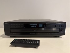 Sony CDP-C315 5 Disc Carousel CD Player Tested Working W/ Remote
