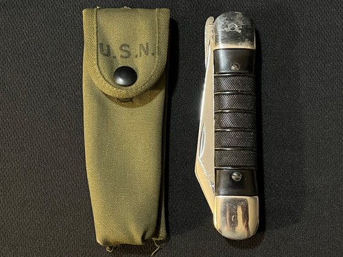 WWII 'Giant Jack Knife' -US Colonial Pilot Survival Kit/Army Air Force -Saw