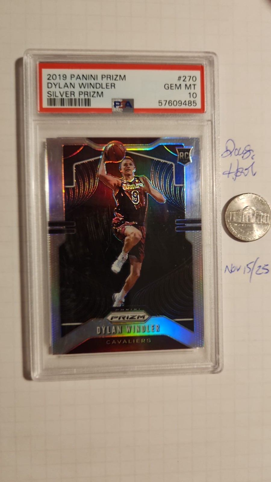 2019-20 Panini Prizm - Rookie Dylan Windler #270 Silver Prizm (RC)