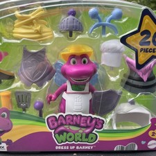 Barney s World Dress Up Barney 20 Pc Set, Ages 2 , Fisher Price NEW IN BOX