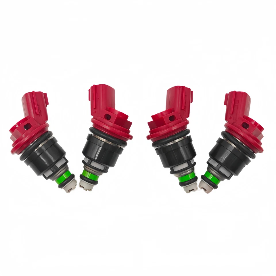 4x Inyectores de combustible OEM para Nissan 200SX 240SX Altima Sentra 1991-99 | 4 cilindros SR20DE Foto 4 de 4
