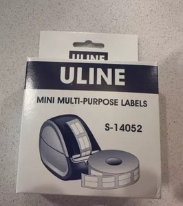 Uline 1/2 X 1” Mini Multi-Purpose Thermal Labels S-14052-For Dymo Printer  qty 2