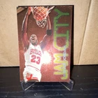 Fleer SkyBox 1996 Jam City Insert #3 Michael Jordan Chicago Bulls Card