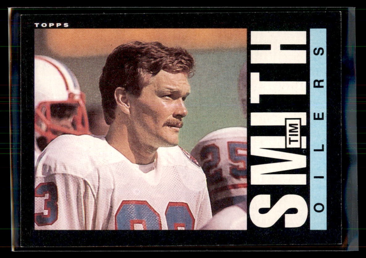 1985 Topps Tim Smith #255 Houston Oilers