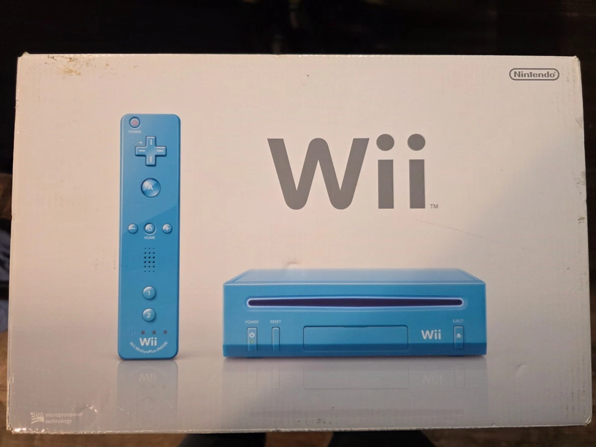 Las mejores ofertas en Nintendo Wii NTSC-U/C Blue consolas de