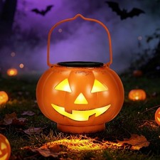 Halloween Decorations Outdoor Solar Lights Weatherproof Decor Lanterns